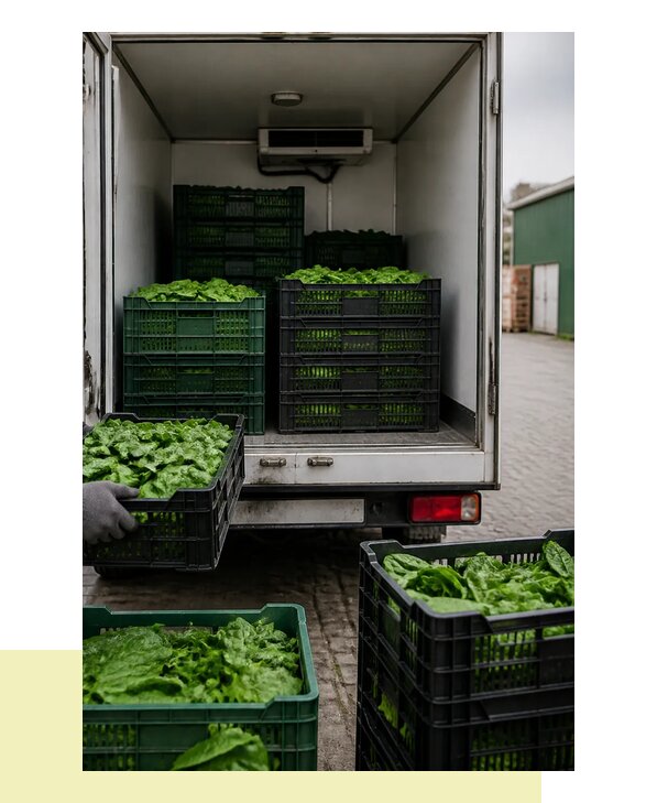 Перевозка шпината в Оренбург с сохранением свежести продукции